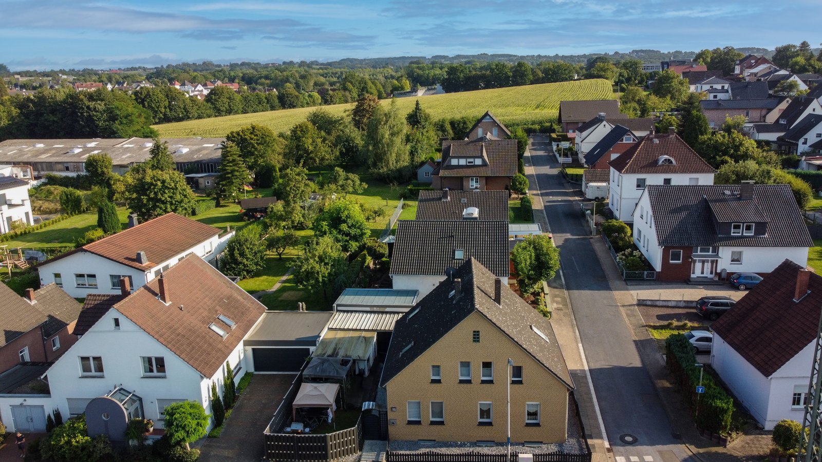 Drohnenbild Aussicht Süden