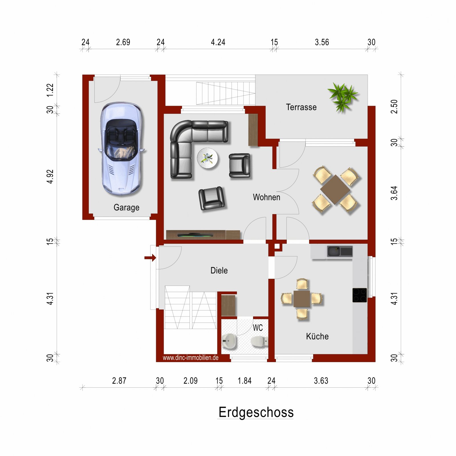 Grundriss - EG