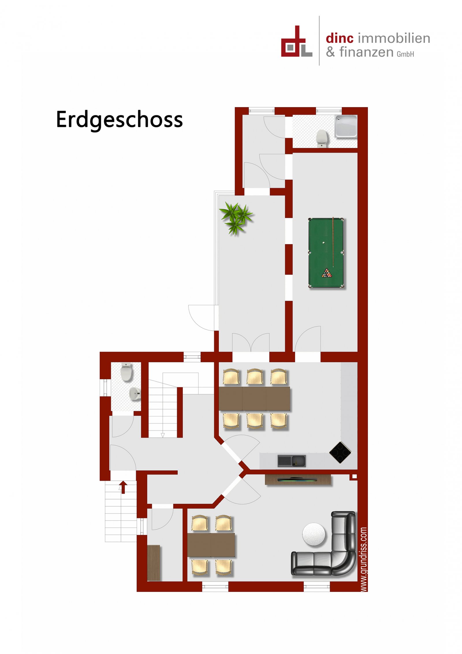 Grundriss Erdgeschoss